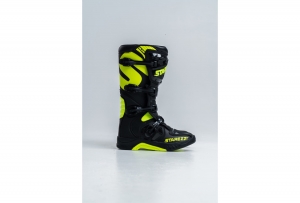 Мотоботы STAREZZI MILANO, BLACK/FLUO YELLOW, 45