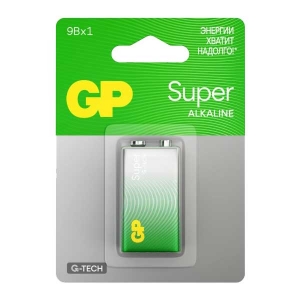Батарейка GP Super 6LR61 BL1/10 1604AA21-5CRSBC1
