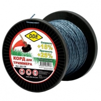 КОРД ТРИММЕРНЫЙ НА КАТУШКЕ DDE 'STEEL ROD LINE' (КРЕСТ ВИТОЙ