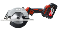 Пила Дисковая АКК,Бесщет,DCK KDMY125,125*22.2ММ,2*5А/Ч