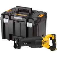 Аккумуляторная сабельная пила DEWALT DCS386NT, 18/54 В, 3000 ход/мин, 28.6 мм, без АКБ и ЗУ, в кейсе