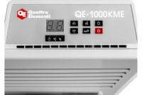 Нагреватель воздуха электрический QUATTRO ELEMENTI QE-1000KME конвекторный (1 кВт, с эл.блоком управ