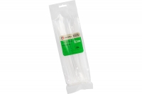 Стяжка нейлоновая КСС 4х250 (бел) (100шт) (Fortisflex)
