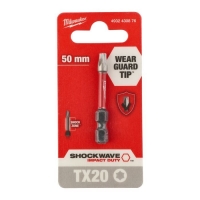 Бита TX20 50мм Milwaukee SHOCKWAVE™ GEN III