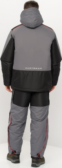 Костюм зимний Поплавок Siberia Floating ткань Breathable цвет Серый/Черный (Размер: 56-58, Рост: 182
