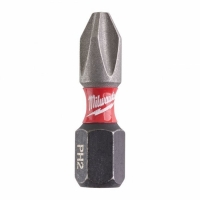 Бита PH2 25мм Milwaukee SHOCKWAVE™ (2шт/уп) GEN III