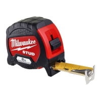Рулетка Milwaukee PREMIUM магнитная STUD GEN II 8м (ширина полотна 33мм)