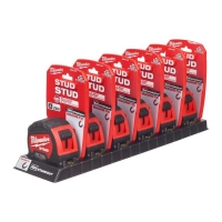 Рулетка Milwaukee PREMIUM магнитная STUD GEN II 8м (ширина полотна 33мм)
