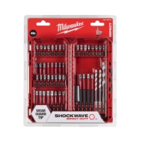 Биты Milwaukee SHOCKWAVE™ набор 48ед. GEN III в пласт. кейсе