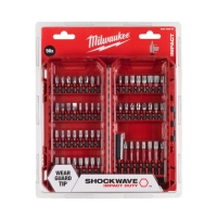 Биты Milwaukee SHOCKWAVE™ набор 56ед. GEN III в пласт. кейсе