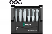 БИТЫ WERA PH/PZ/TORX 6шт