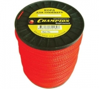КОРД ТРИММЕРНЫЙ CHAMPION Twisted Square 4.8мм*65м (ВИТОЙ КВАДРАТ)