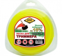 КОРД ТРИММЕРНЫЙ В БЛИСТЕРЕ DDE 1,6*15 желтый