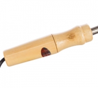 Паяльник с деревянной ручкой КУРС сменное жало D=4.8 мм 60485