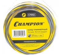КОРД ТРИММЕРНЫЙ CHAMPION Tomado 3.0мм*12м (ВИТОЙ КВАДРАТ)