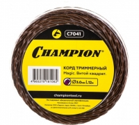КОРД ТРИММЕРНЫЙ CHAMPION Magic 3.0мм*12м (ВИТОЙ КВАДРАТ)