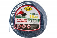 КОРД ТРИММЕРНЫЙ В БЛИСТЕРЕ DDE 'STILL LINE' (ВИТОЙ КВАДРАТ)