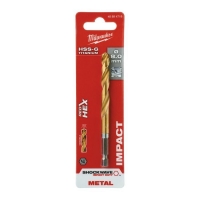Сверло по металлу Milwaukee RedHEX™ HSS-TiN 8.0мм