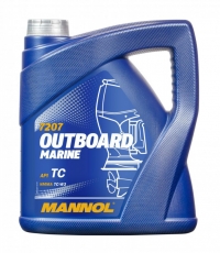 Масло лодочное MANNOL OUTBOARD Marine 2T 4л