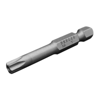 Биты магнитные (c отверстием) Torx20Hx50мм, 2 шт, S2, BERGER