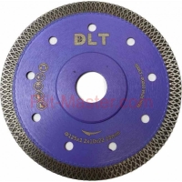 Диск алмазный DLT №13 (Turbo-X) 125мм,посадочный 22,23мм,толщина 1,2мм (керамогранит)