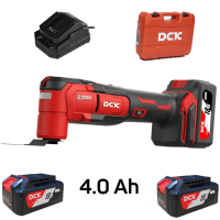 Инструмент многофункциональный аккум DCK KDMD20, 18В. 2*4А/ч, 6 скоростей, быстрый съем.
