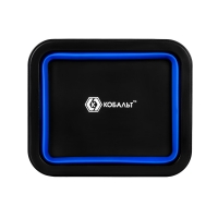 Тарелка магнитная КОБАЛЬТ для крепежа, СКЛАДНАЯ, силиконовая, 150 х 132 мм, высота 15мм/45мм