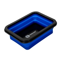 Тарелка магнитная КОБАЛЬТ для крепежа, СКЛАДНАЯ, силиконовая, 150 х 132 мм, высота 15мм/45мм