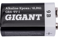 Батарейка Gigant Alkaline Крона/6LR61 блистер 1 шт