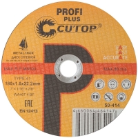 Профессиональный диск отрезной по металлу, нержавеющей стали и алюминию Cutop Profi Plus Т41-180 х 1