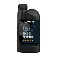 LAVR MOTO Трансмиссионное масло GT GEAR OIL 75W140 GL5, 1 л
