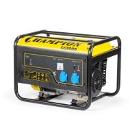 Генератор бензиновый CHAMPION GG3000 (2,3/2,5 кВт, 1-фазный, алюминий)