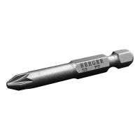 Биты магнитные PZ1x50мм, 2 шт, S2, BERGER