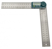 Угломер металлический нержавеющий с электронным отсчетом 200 мм