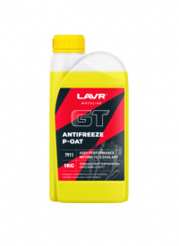 LAVR MOTO Антифриз для мотоцикла GT P-OAT,(1 КГ)