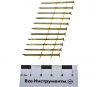 Гвозди барабанные для N65C 2.10x38 мм кольцевая накатка 350 шт.