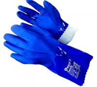 GWARD Sandy Перчатки МБС, интерлок с полным покрытием ПВХ синего цвета 6/60 (размер 10 (XL)