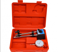 Индикатор часового типа с магнитной стойкой Эврика (погрешность-0,01мм), в кейсе ER-86302