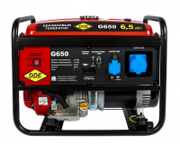 Бензиновый генератор DDE G650 (6/6.5 кВт, 1-фазный, алюминий)