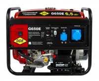 Бензиновый генератор DDE G650Е (6/6,5 кВт, 1-фазный, алюминий)