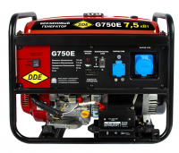 Бензиновый генератор DDE G750E (7/7,5 кВт, 1-фазный, алюминий)