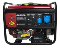 Бензиновый генератор G650EA  (6/6,5 кВт, 1-фазный, медь)