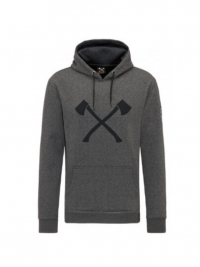 Толстовка STS Axe серая XL