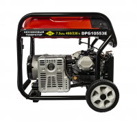 Трехфазный бензиновый генератор DDE DPG10553E (6/8,5 кВт, 3-фазный, медь)