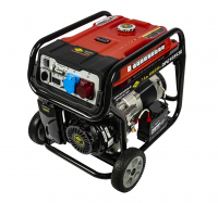 Трехфазный бензиновый генератор DDE DPG10553E (6/8,5 кВт, 3-фазный, медь)