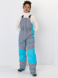 Костюм зимний Женский Siberia Lady ткань Breathable цвет Серый/Голубой