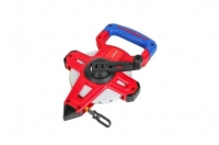 Рулетка геодезическая PRO 50м с ручкой (ABS-пластик, лента стекловолокно) Workpro