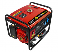 Бензиновый генератор DDE G550E (5/5,5 кВт, 1-фазный, алюминий)