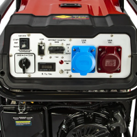 Трехфазный бензиновый генератор DDE DPG10553E (6/8,5 кВт, 3-фазный, медь)