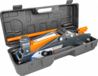 ДОМКРАТ ПОДКАТНОЙ OMBRA 2.5Т С ФИКСАТОРОМ В КЕЙСЕ,140-387ММ OHT225C